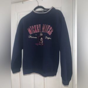 Mickey Mouse Navy sweatshirt vintage